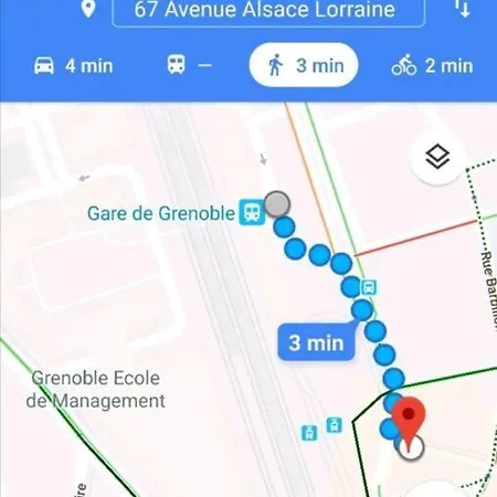 2 Avec Cuisine Gare Appartement *